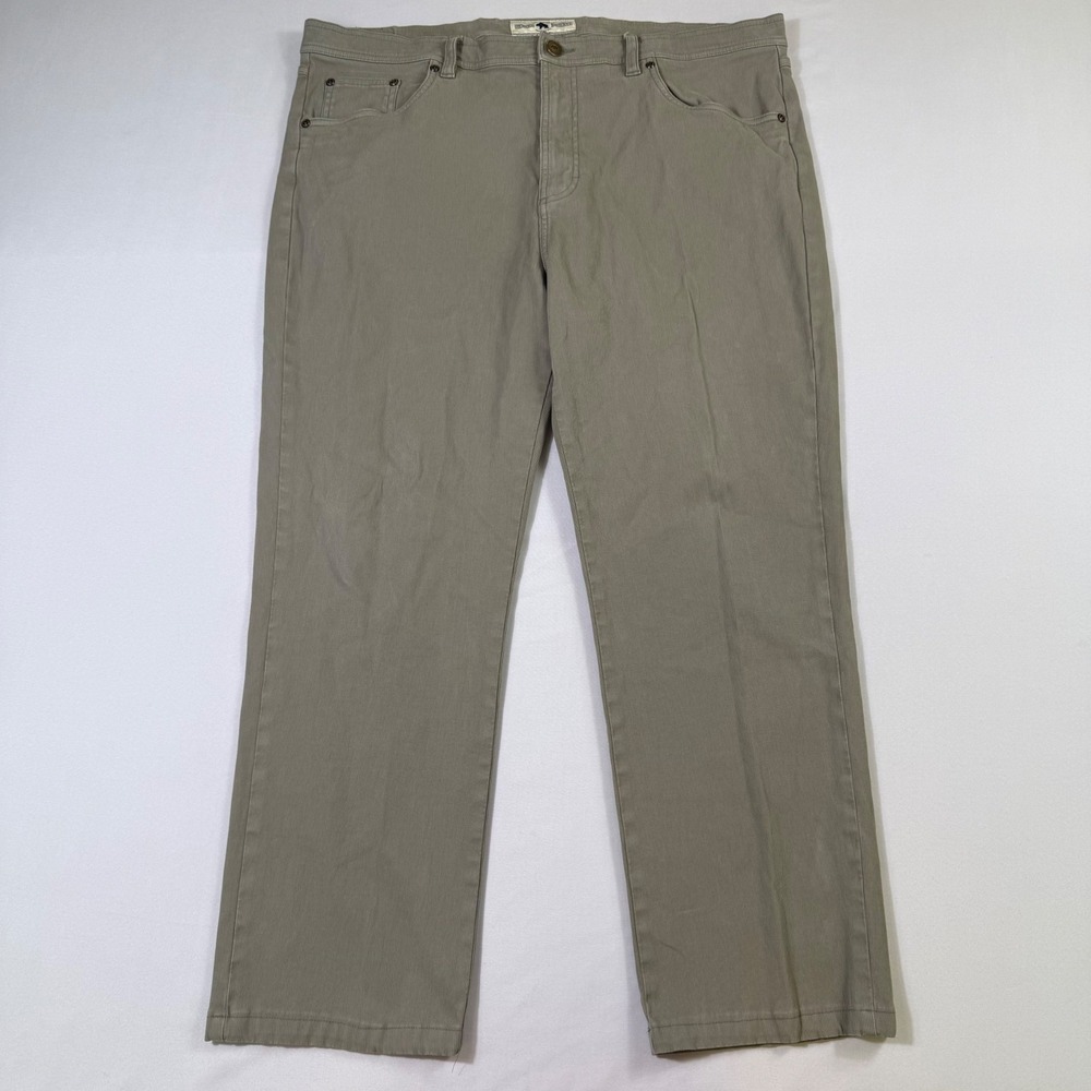 Onward Reserve Corduroy Pants Mens 38x30 Olive Khaki 5-Pocket Lyocell Blend Golf